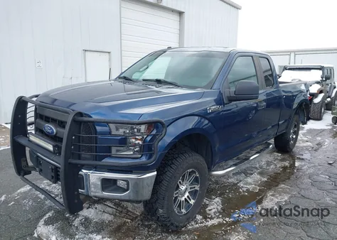 2017 Ford F150 Super Cab z USA, uszkodzony, nr VIN 1FTEX1E82HFA42877